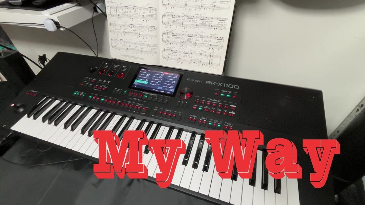 My Way on Thomann AK-X1100(cover)