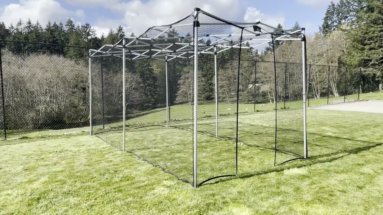 Pitch Concepts Portable/Folding Batting Nets Assembly Video | Dimension Sport