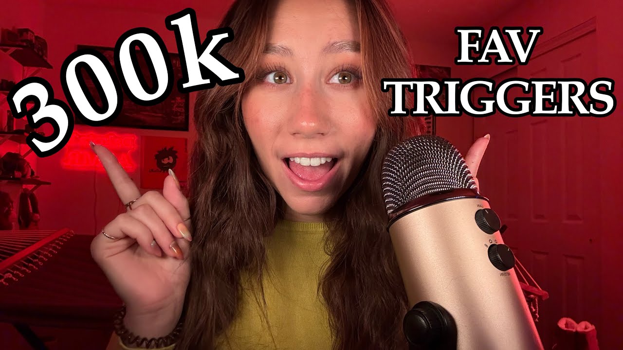 ASMR | Doing YOUR Favorite Triggers - 300k Subscriber Special!!