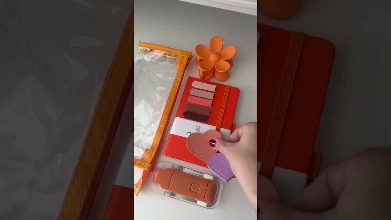Two Bookish bundles 🧡💜 for two sisters 😍 Packing stationery from drawers organizer 