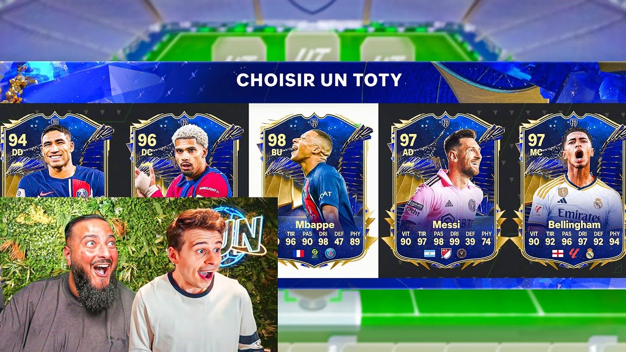 On fait la FULL TOTY avec @LImmigreparisien sur FC 24