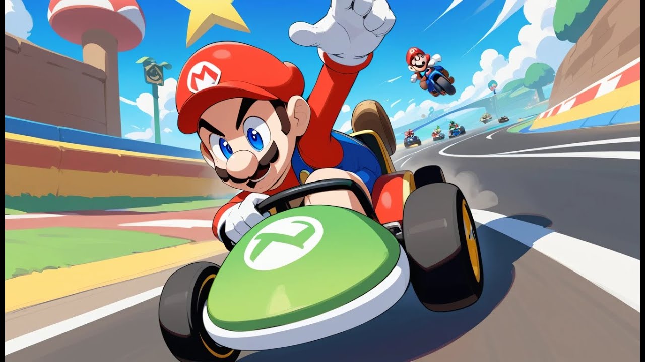 MARIO KART 8 COM A GALERA DO TS