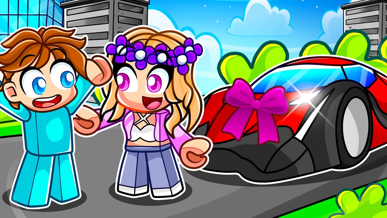 Surprising My Crush With the FASTEST CAR in Roblox Driving Empire!