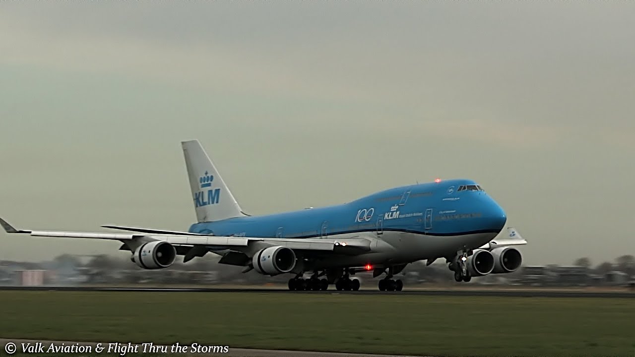 Last Flight on KLM B747 to LAX @ Captain Mark van der Hum