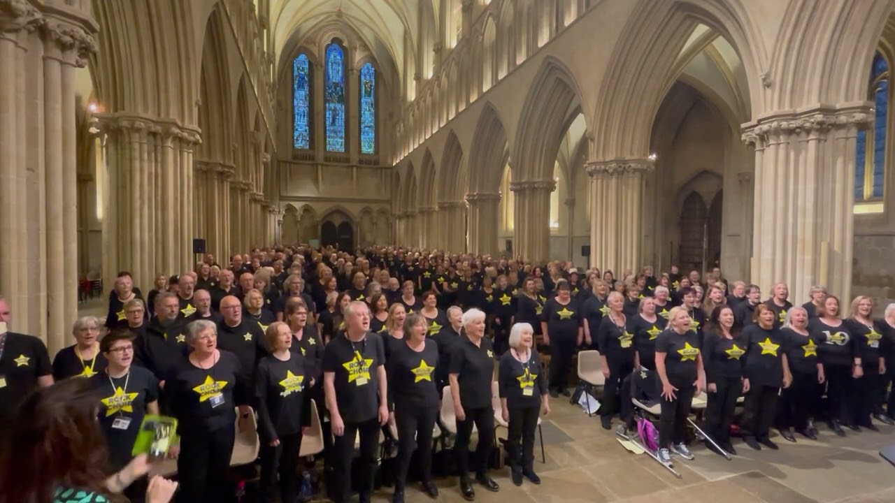 Wells Cathedral: Make your own kind of music by Rock Choir Wiltshire & Somerset