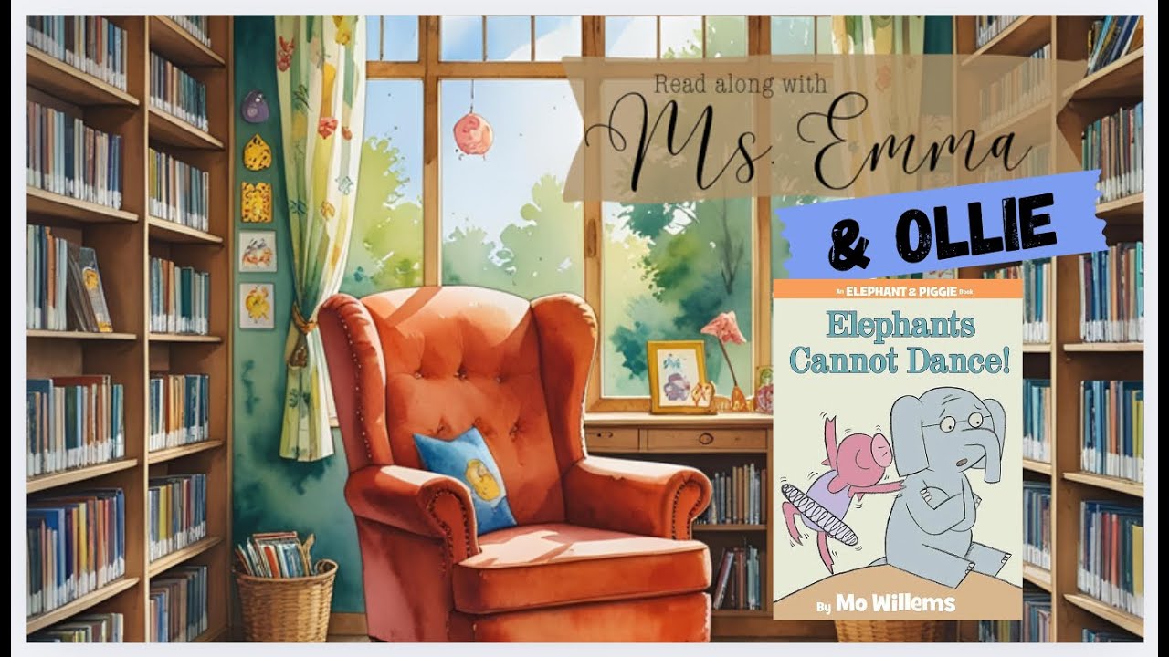 Elephants Cannot Dance! An Elephant & Piggie book by Mo Willems READ ALOUD