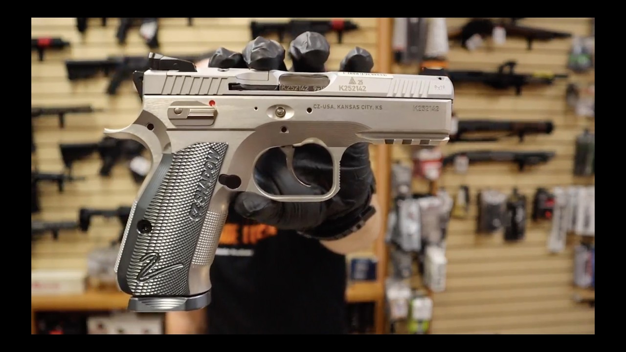 LA CZ SHADOW 2 COMPACT SILVER INDUSTRIAL