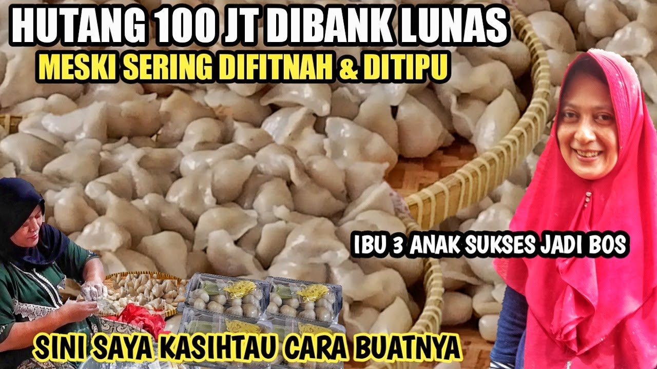 IBU HEBAT ! BIKIN USAHA MINIM PESAING OMSET PULUHAN JUTA MODAL DARI BAHAN BIASA! IDE BISNIS RUMAHAN