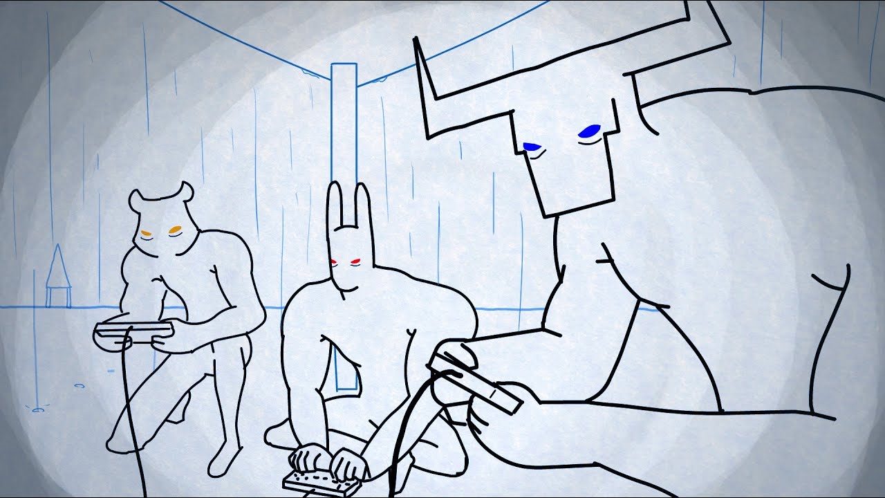 Video Game dos Amigos ! ! ! CUEIO 11 ☆ Desenho Animado em Portugues ☆