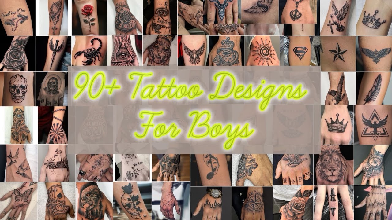 90+ Latest Hand Tattoo Designs For Boys| Trending Tattoo Design |Boys Stylish Tattoo Design