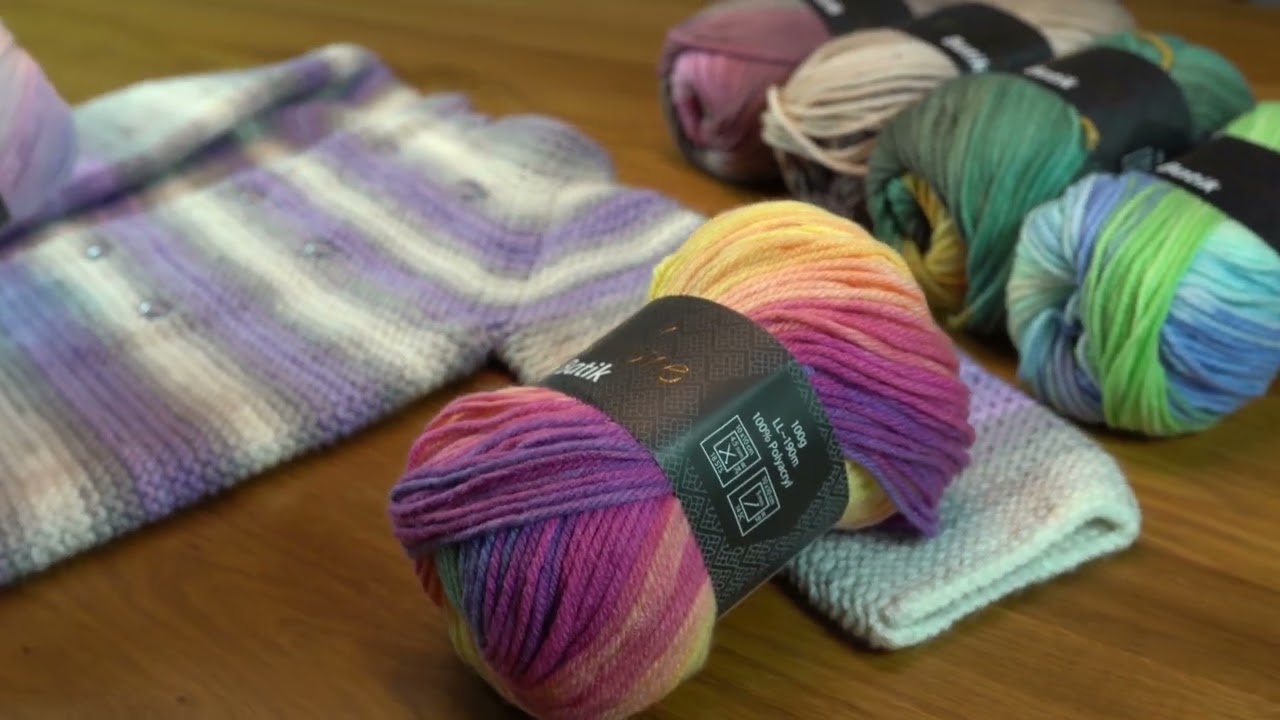 Wollbiene Batik Produktvorstellung von Strickwolle mit traumhaftem Farbverlauf für Strickliebhaber