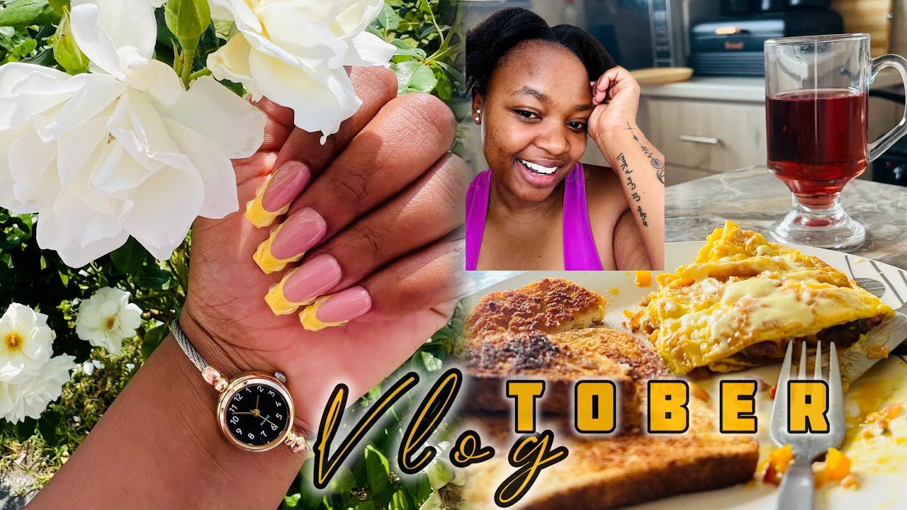 VLOGTOBER EP 1: Grocery Haul, Baby Shopping, Nails, Breakfast + more