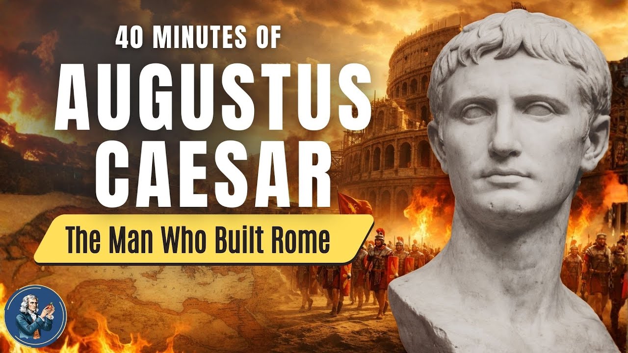 Augustus Caesar Documentary to Fall Asleep To (40 minutes) | Mind Manor