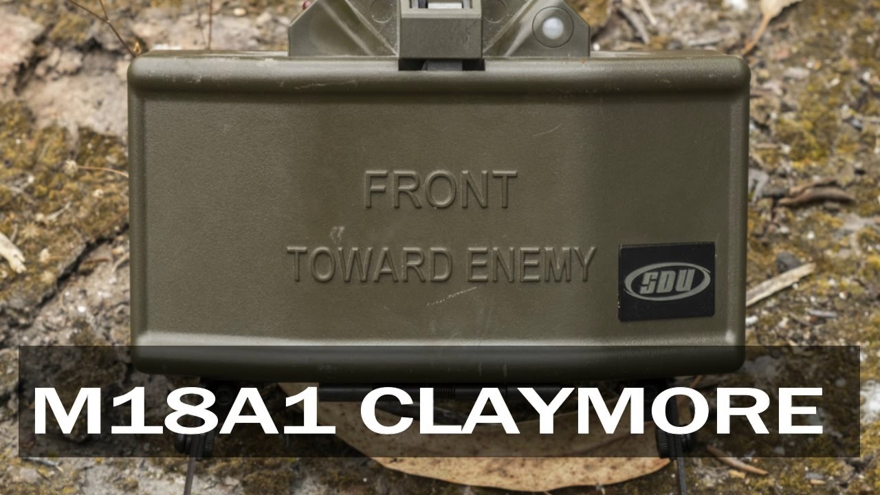SDU Claymore M18 Landmine - Review Airsoft Mine