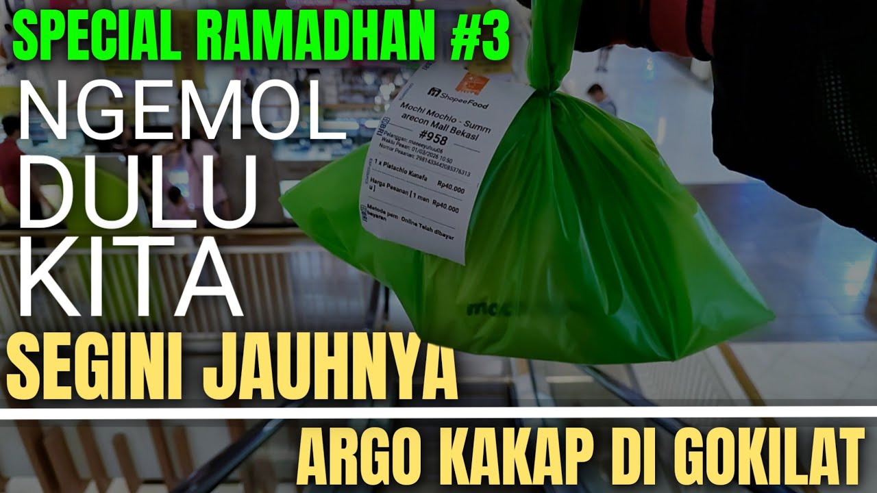 BERAWAL DARI ORDERAN OFFLINE, MASUK MALL SUMARECON SAMPAI KE TRANS STUDIO MALL CIBUBUR