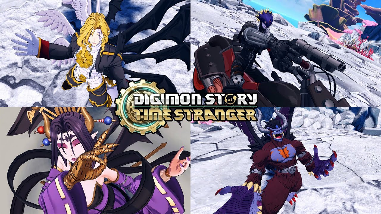 7 особых навыков и победных поз Повелителей Демонов в Digimon Story: Time Stranger