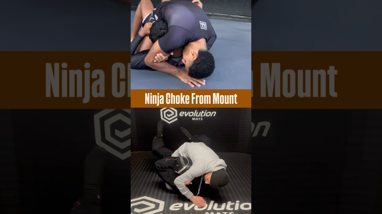 Ninja Choke From Mount