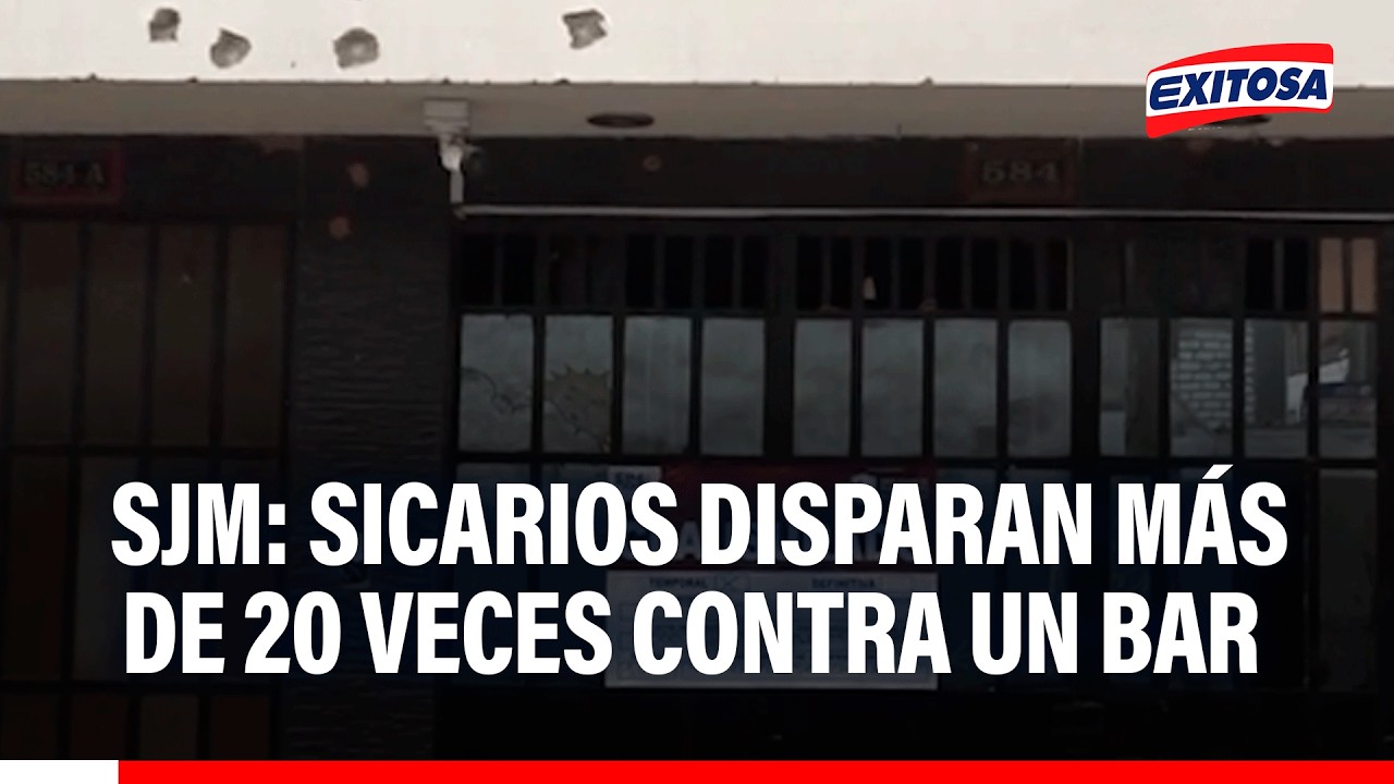 🔴🔵 Terror en SJM: Sicarios disparan más de 20 veces contra un bar