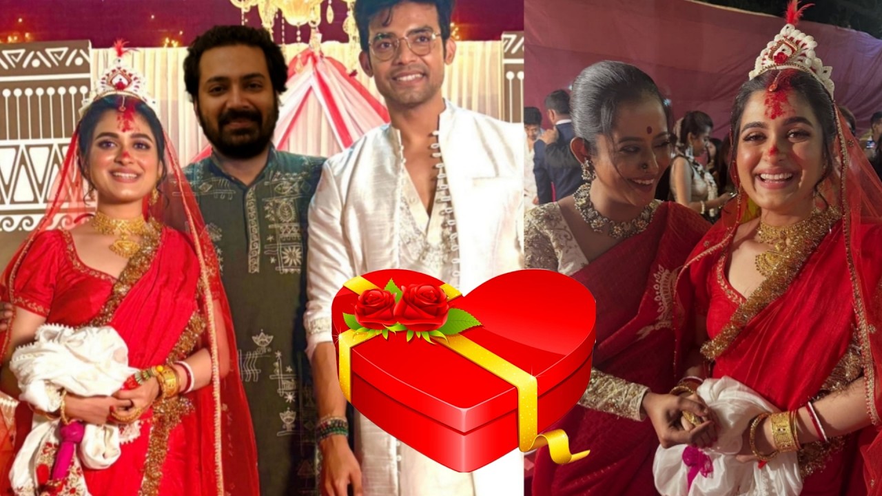 প্রতিক সেন রনজয় বিষ্ণু ও শ্যামপ্তি মুডলিকে রিসেপশনে একি গিফট দিলো । Shyamoupti Mudly Ranojoy Bishnu