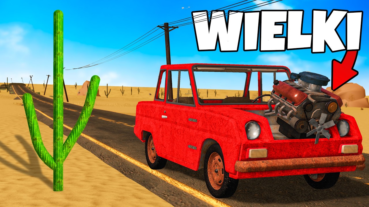❄️ WSADZIŁEM DO MAŁEGO AUTA WIELKI SILNIK V8!?