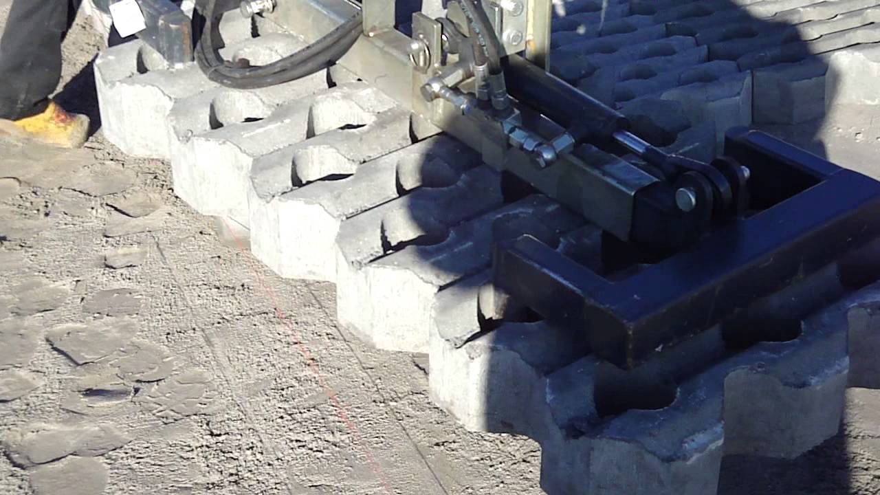 Machinaal straten met Bovendorp-Sellis