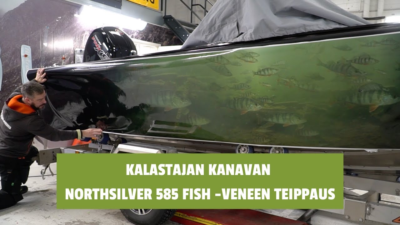 Kalastajan Kanavan veneen teippaus