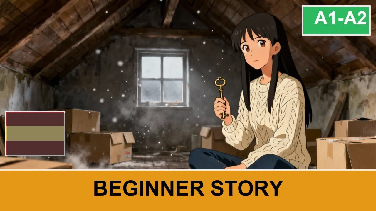 Spanish Beginner Story A1/A2 🇪🇸 | The Café of Lost Dreams