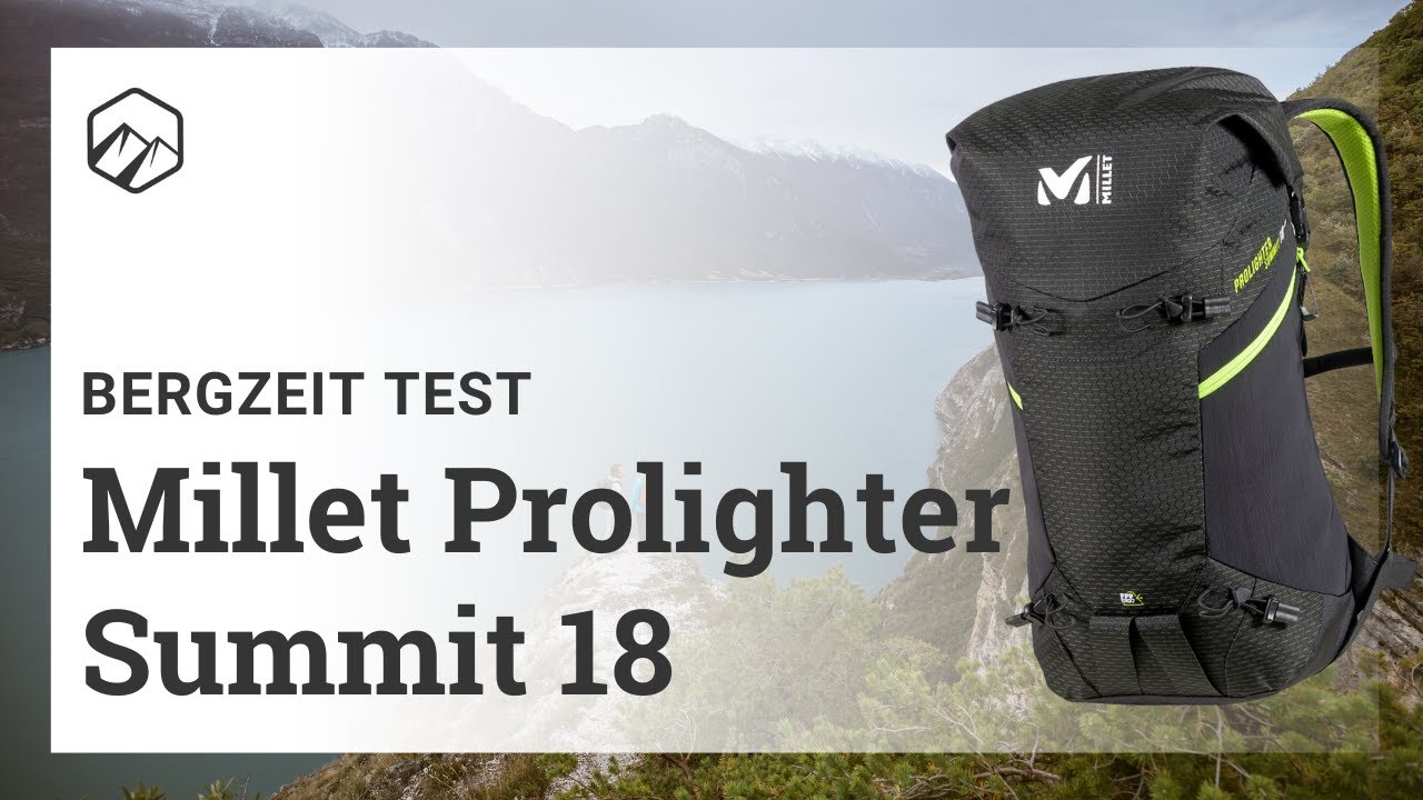 Im Test: Millet Prolighter Summit 18 - Rucksack mit variablem Volumen | Bergzeit
