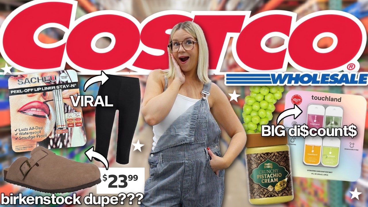 trying super *VIRAL* products from COSTCO! (birkenstock 