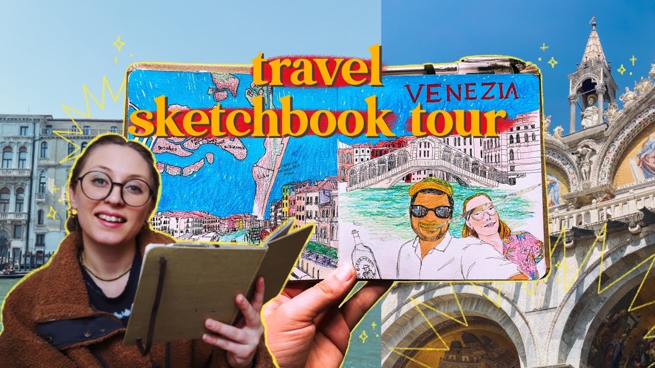 ✨artist diaries ✨ venice through my sketchbook