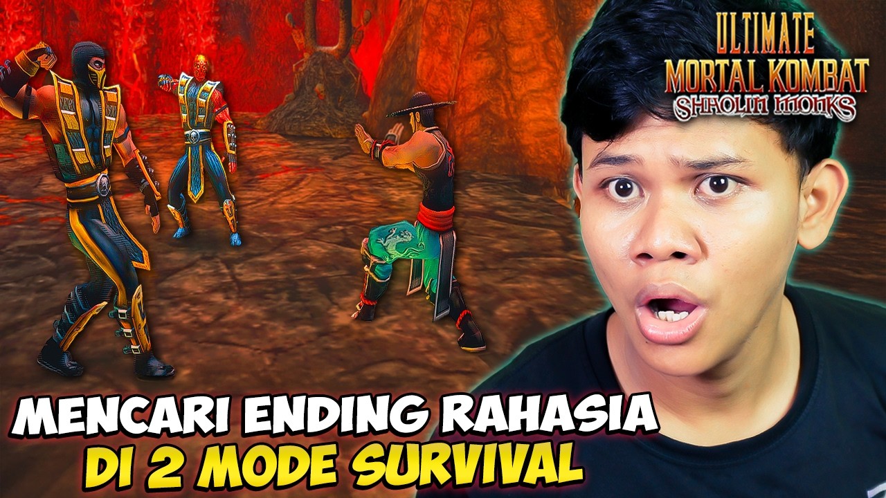 MENCARI RAHASIA DI 2 MODE SURVIVAL MODE !! DI ULTIMATE MORTAL KOMBAT SHAOLIN MONKS