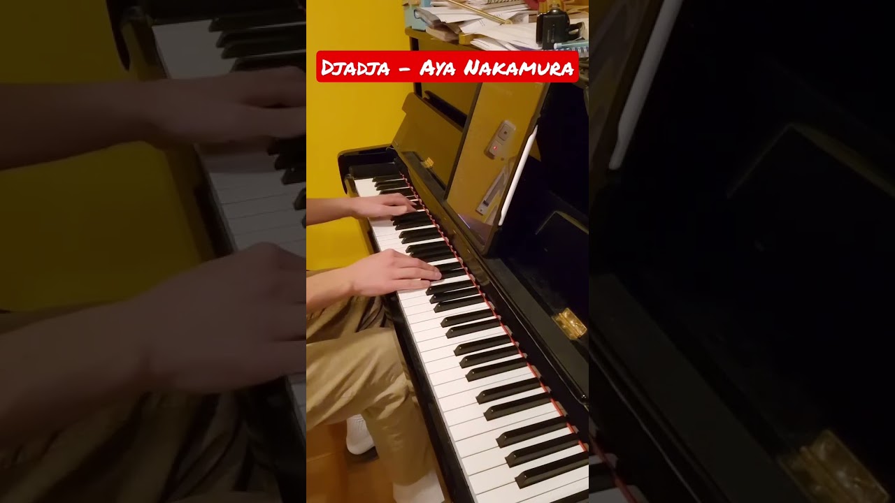 Djadja - Aya Nakamura #pianocover #piano