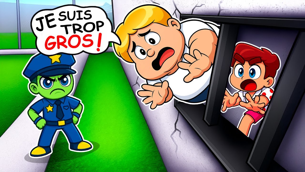 La vie en prison sur Roblox...
