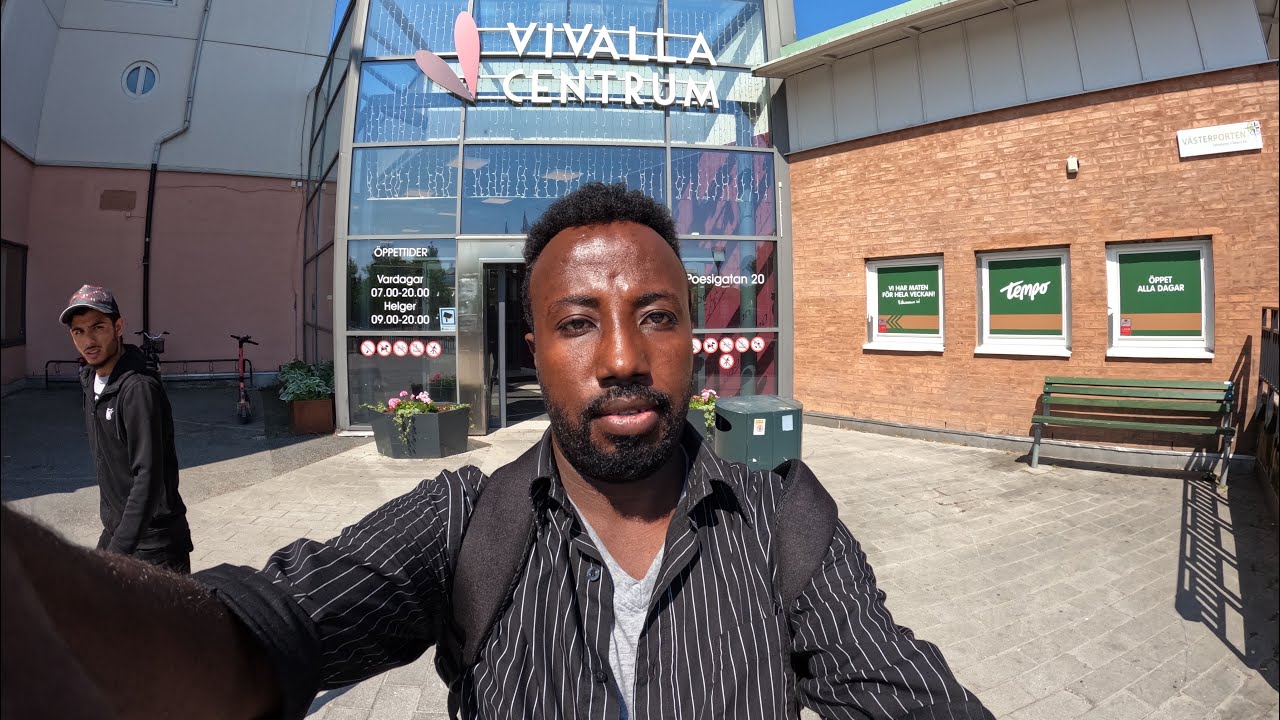 Xaafadda Soomaalidu ka deggan tahay Örebro ee “Vivalla “ little Mogadishu. The Somali neighborhood