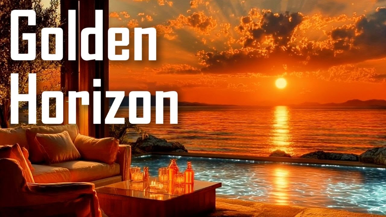 Golden Horizon 🌅 Luxury Lounge Calm by the Sea | Deep Chill Ambient