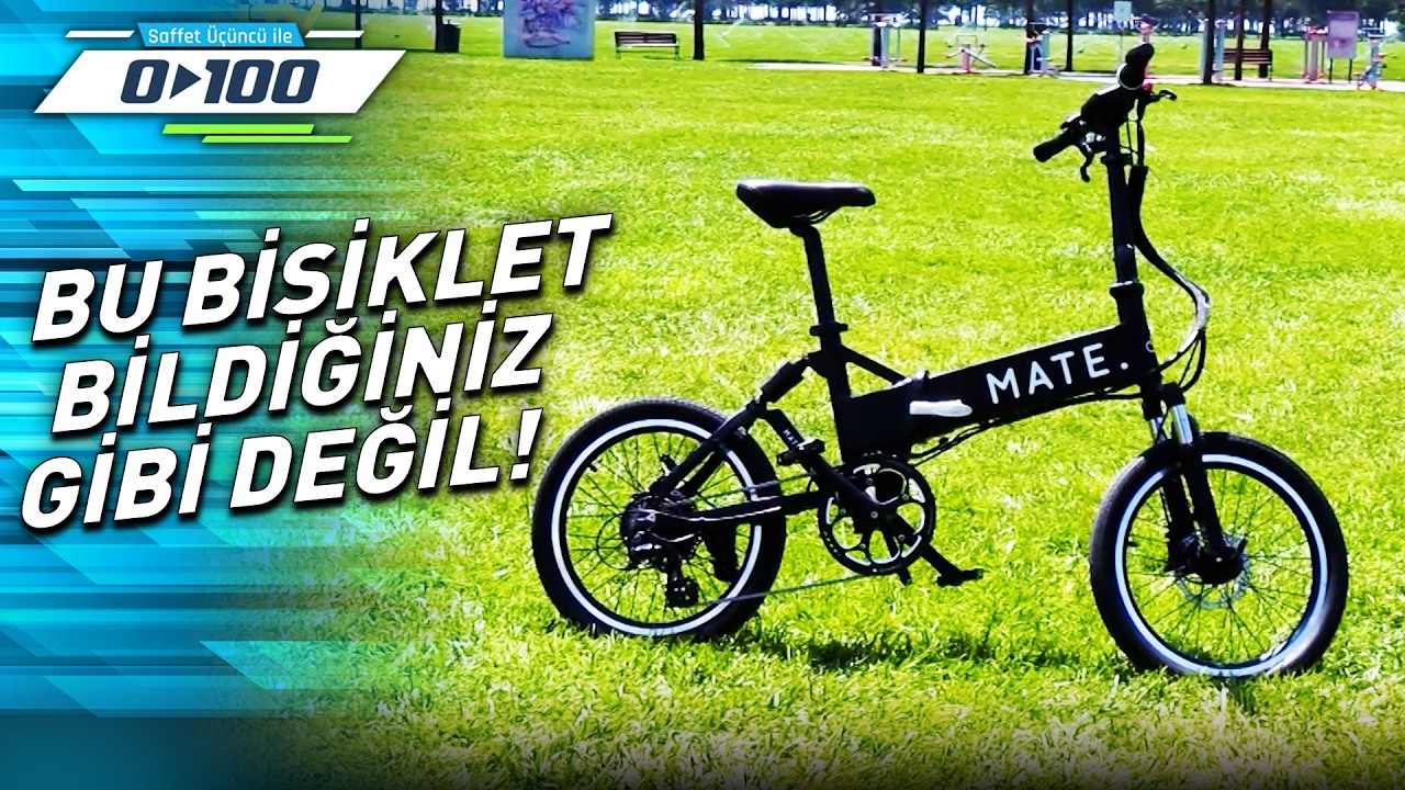 Tek Şarjla Kaç KM Gider? Elektrikli Mate Bike Testte! | 0'dan 100'e