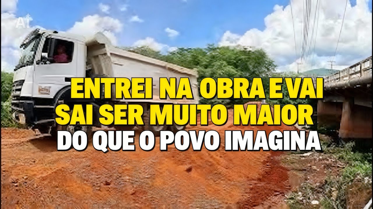 Por Dentro da Obra da Ponte em Brumado – Você Vai Se Surpreender