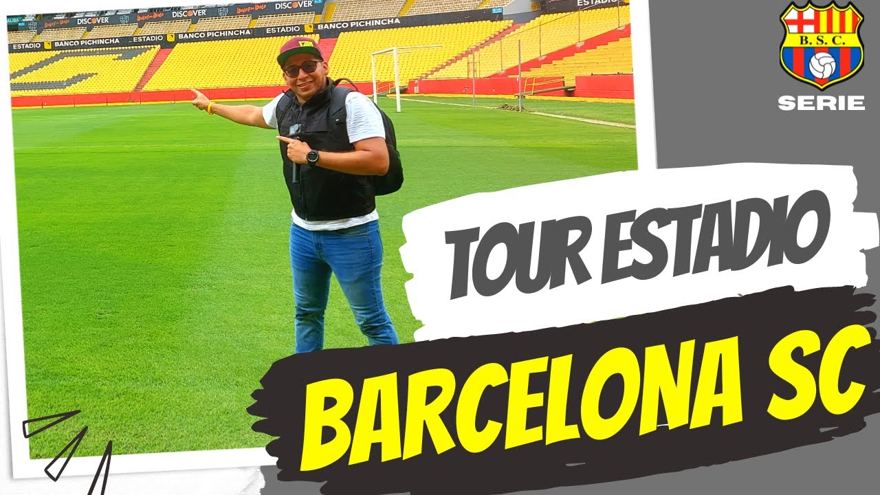 El MEJOR TOUR por el Estadio MONUMENTAL del BARCELONA SC ⚽ de Guayaquil
