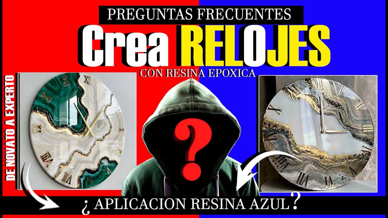 💎💎CREA RELOJES CON RESINA EPOXICA 💎