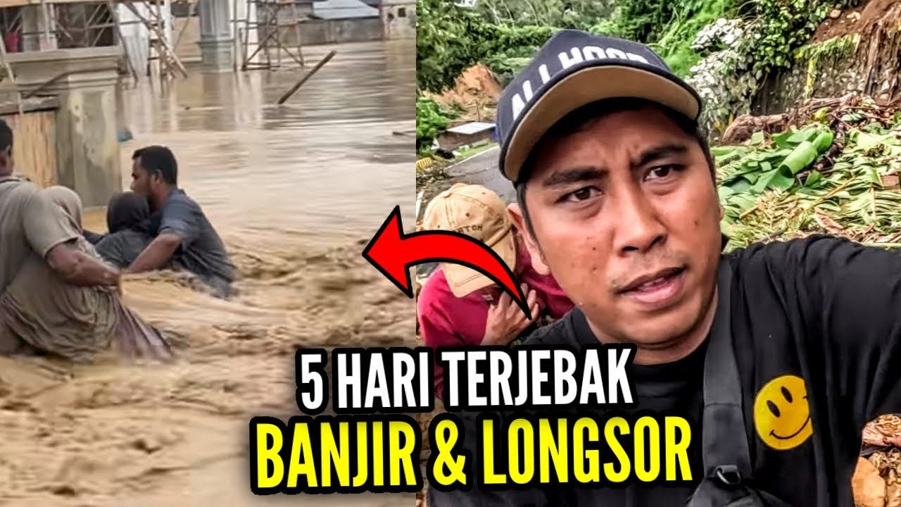 SYUKUR AKU SEKELUARGA SELAMAT DI ACEH ‼️..TAPI RATUSAN ORANG MASIH TERJEBAK DI HUTAN