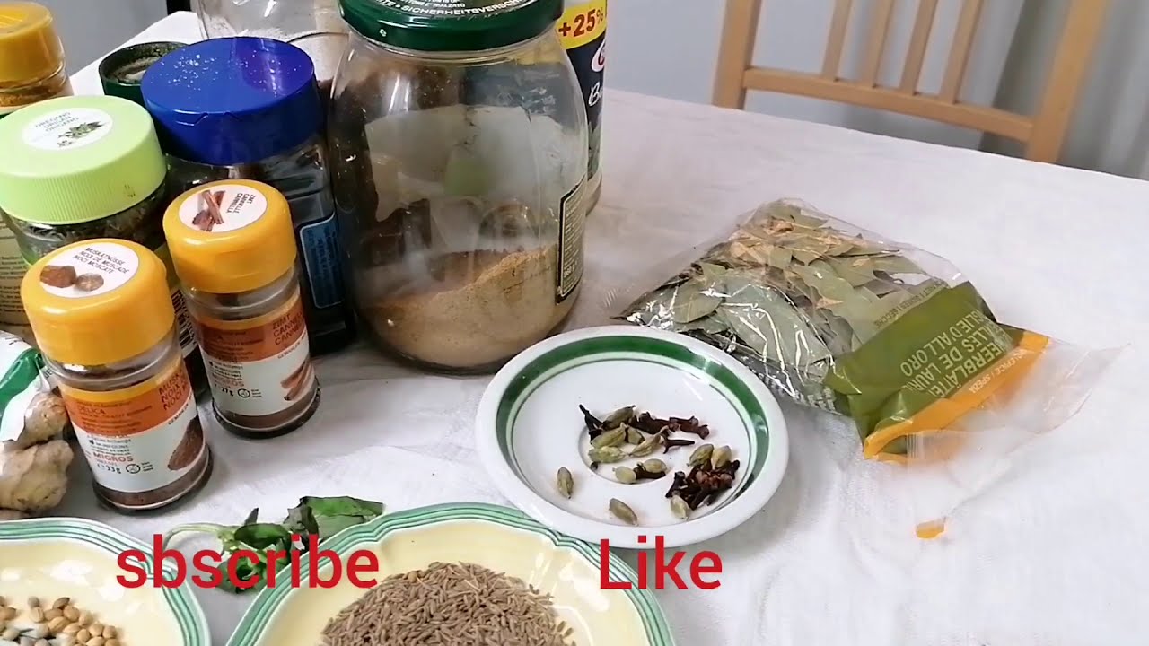 ኣብ ገዛይ  ዝጥቀመሉ  ቀመማት