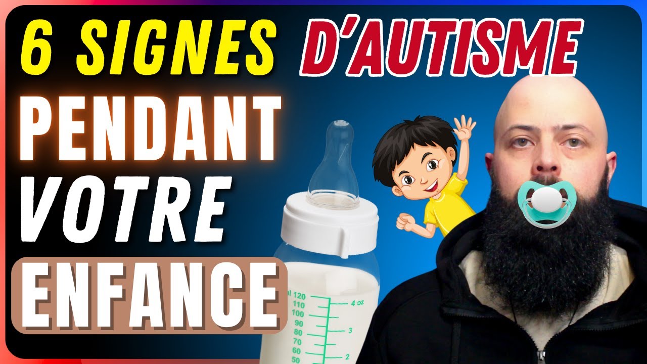 6 signes d'autisme pendant votre enfance + mon expérience personnelle (autiste) (TSA SDI)