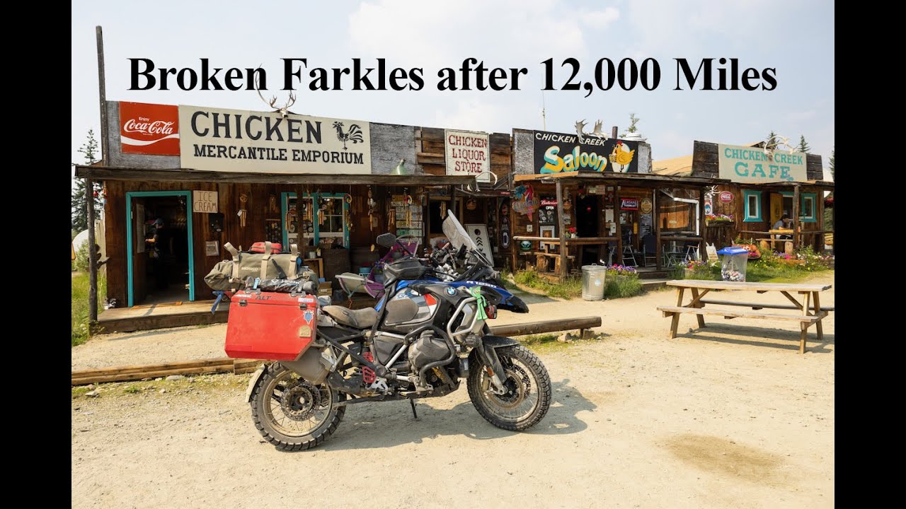 Сломанные фарклесы после 12 000 миль на BMW R1250GS Adventure 2024 года — обновление модификаций