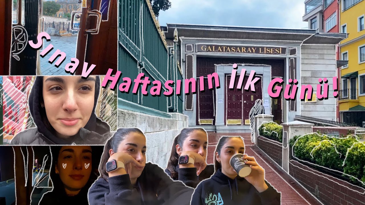 GALATASARAY’DA SINAV HAFTASI 📝 | Sanat Tarihi, Rutinim, Yurtdışı Başvuruları