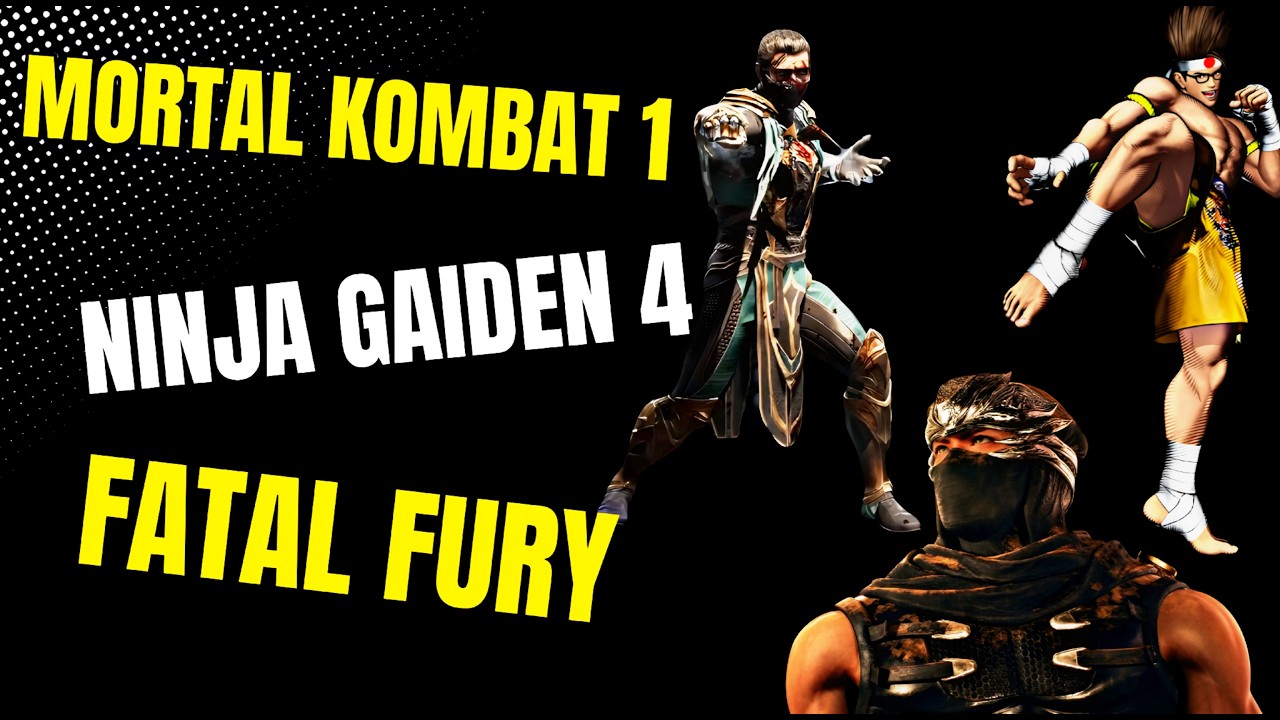 Mortal Kombat 1 Mayhem, Ninja Gaiden 4, and Fatal Fury: City Of The Wolves let the games begin!