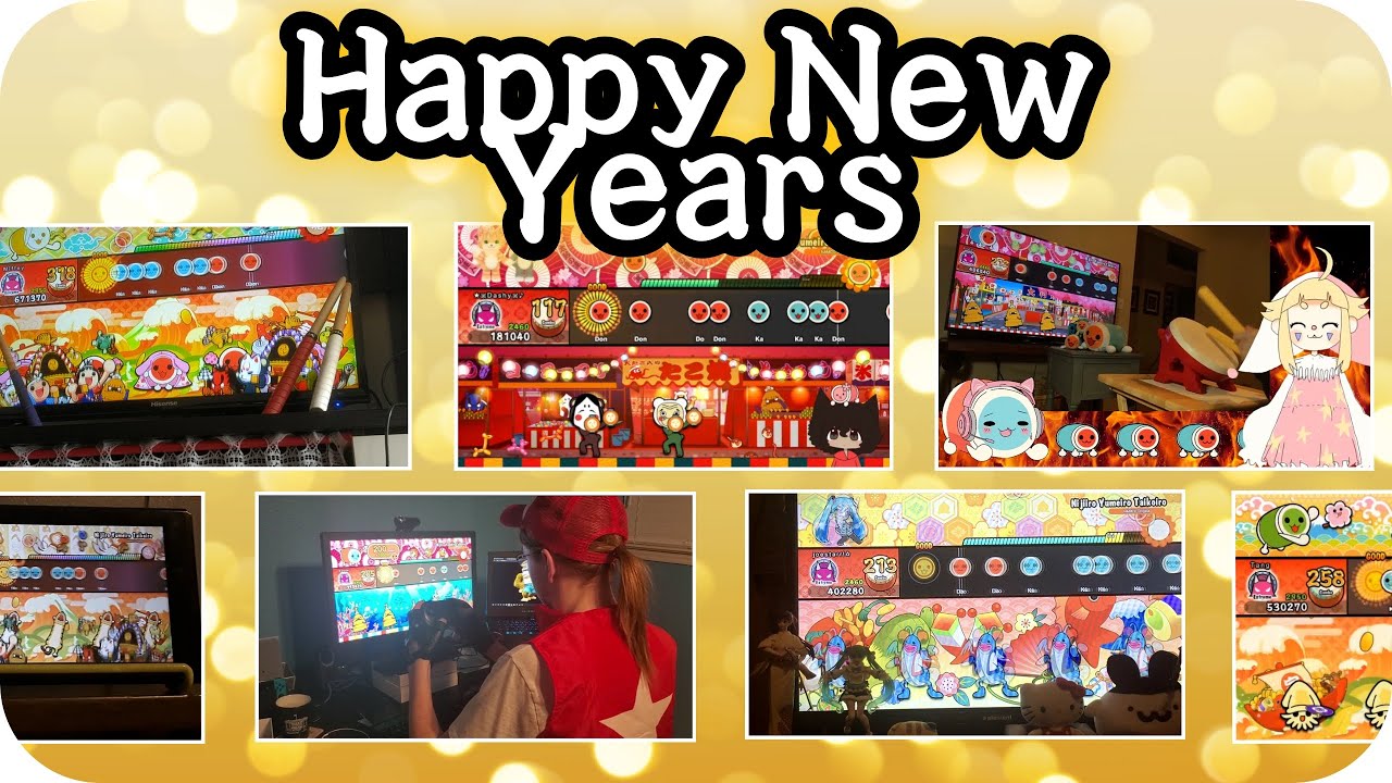 Happy New Years from the Taiko no Tatsujin community!