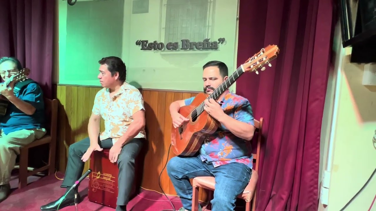 Fina estamos (Chabuca Granda) Carlos Condor, Jorge Barreda “El Pecoso”, Sandro Acosta 