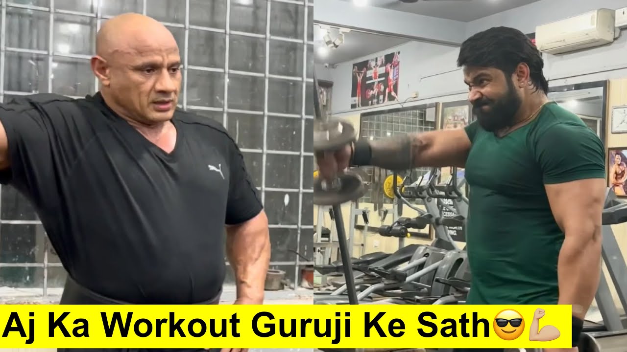Aj Guru Ji Ne Hawa Nikal Di Sari😤|| Shoulder Workout With Guru Ji🔥