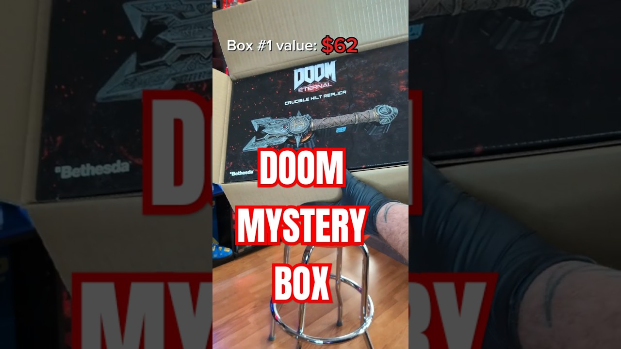 Unboxing 2 Doom Mystery Bundles #Doom #Bethesda