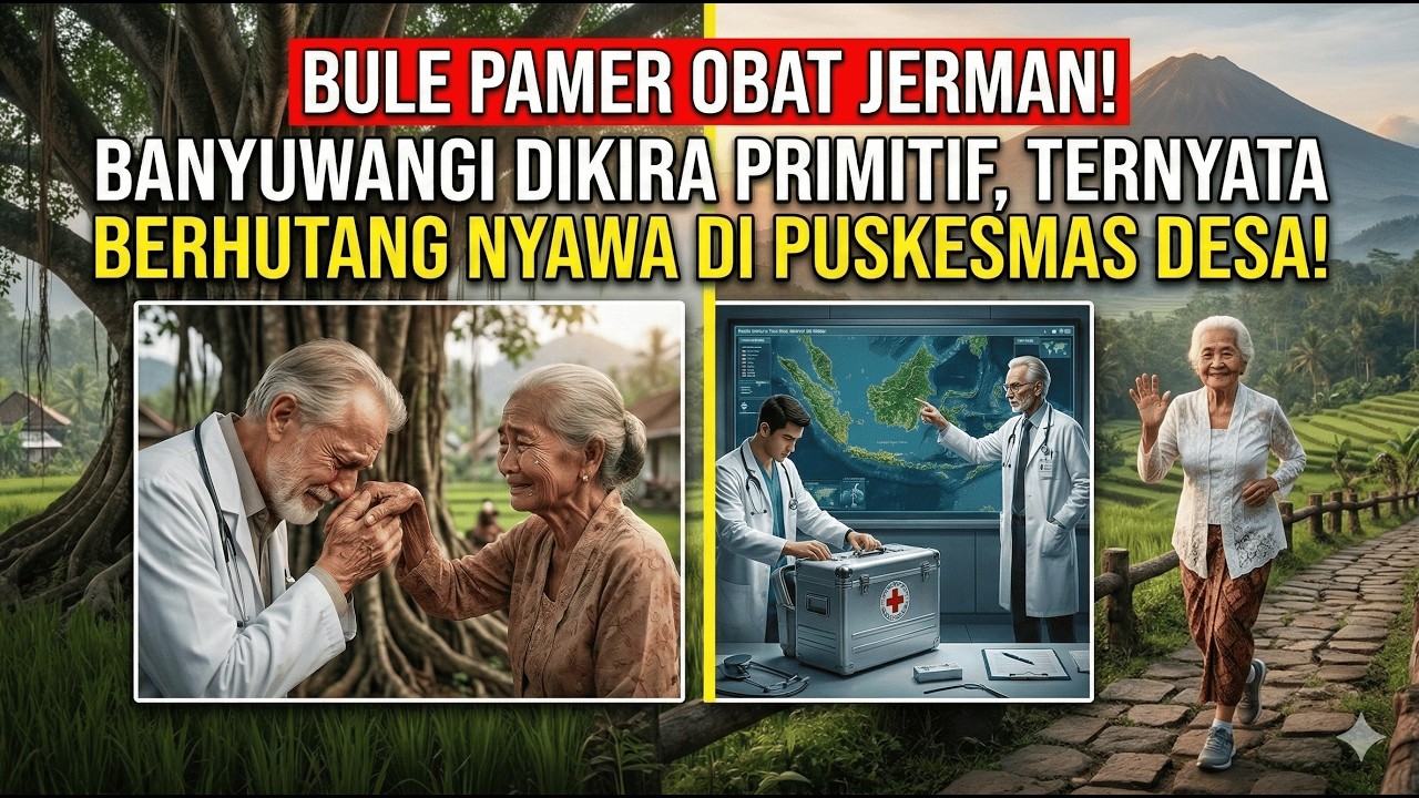 AROGANSI JERMAN RUNTUH! Dokter Spesialis Jerman Nangis Malu Lihat Canggihnya Puskesmas Desa RI!